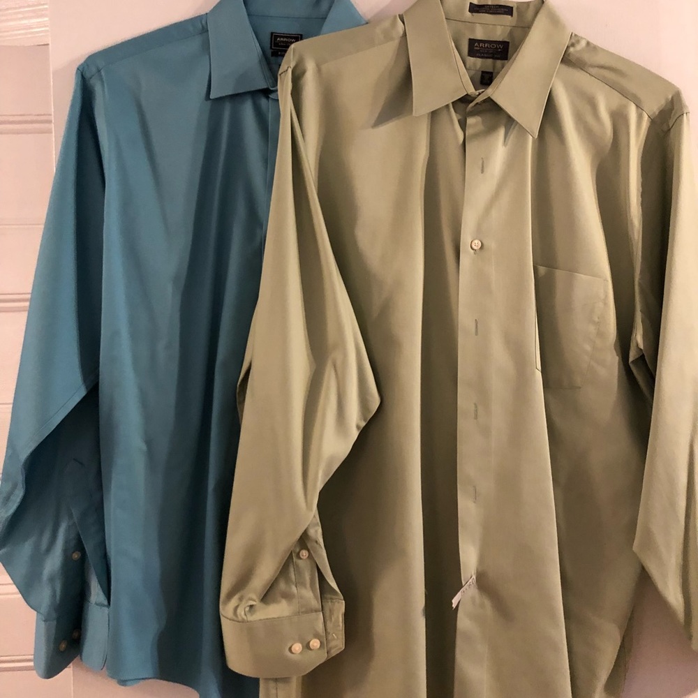2-Pack Arrow Men’s Dress Shirts